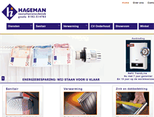 Tablet Screenshot of hagemaninstallatie.nl